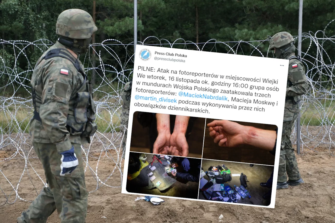 Press Club Polska informuje o ataku na fotoreporterów.