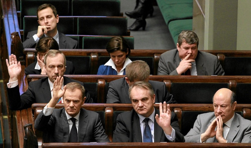 Rząd podczas głosowania w Sejmie