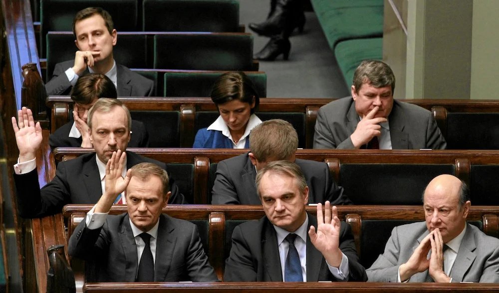 Rząd podczas głosowania w Sejmie
