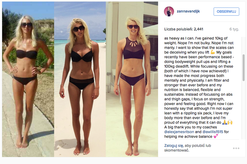 22-latka pokazała, że cyferki na wadze to nie wszystko.