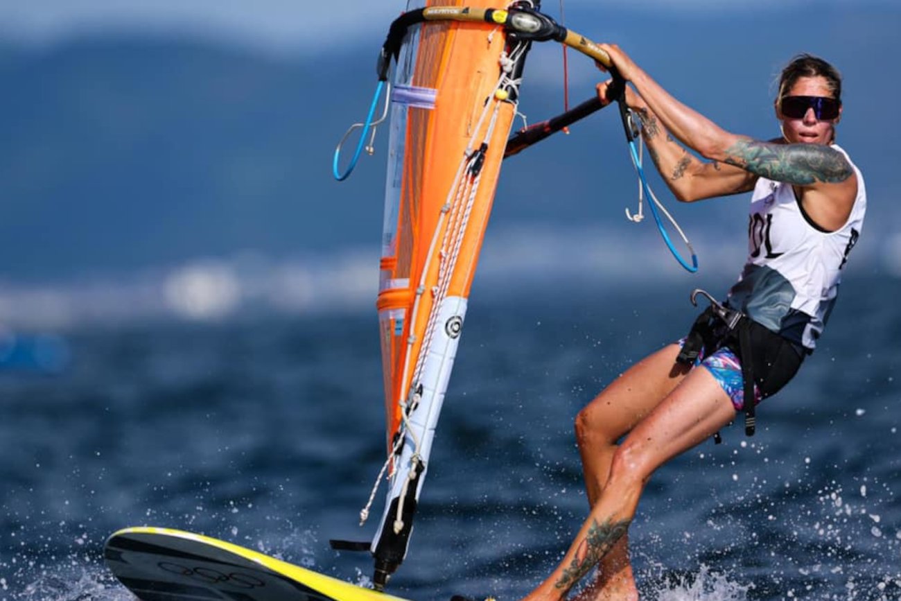 Zofia Klepacka-Noceti po pierwszym dniu olimpijskich zmagań zajmuje pozycję wiceliderki w klasie RS:X