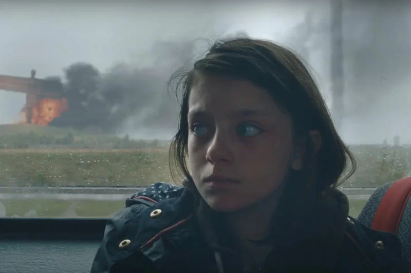 Spot pokazujący los dzieci z Syrii.