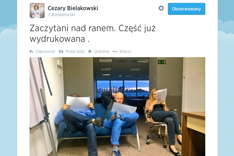 Wprost opublikuje kolejne nagrania w tzw. aferze taśmowej PO. Dziennikarze tygodnika na Twitterze pokazali zdjęcia z przygotowań do nowej publikacji.
