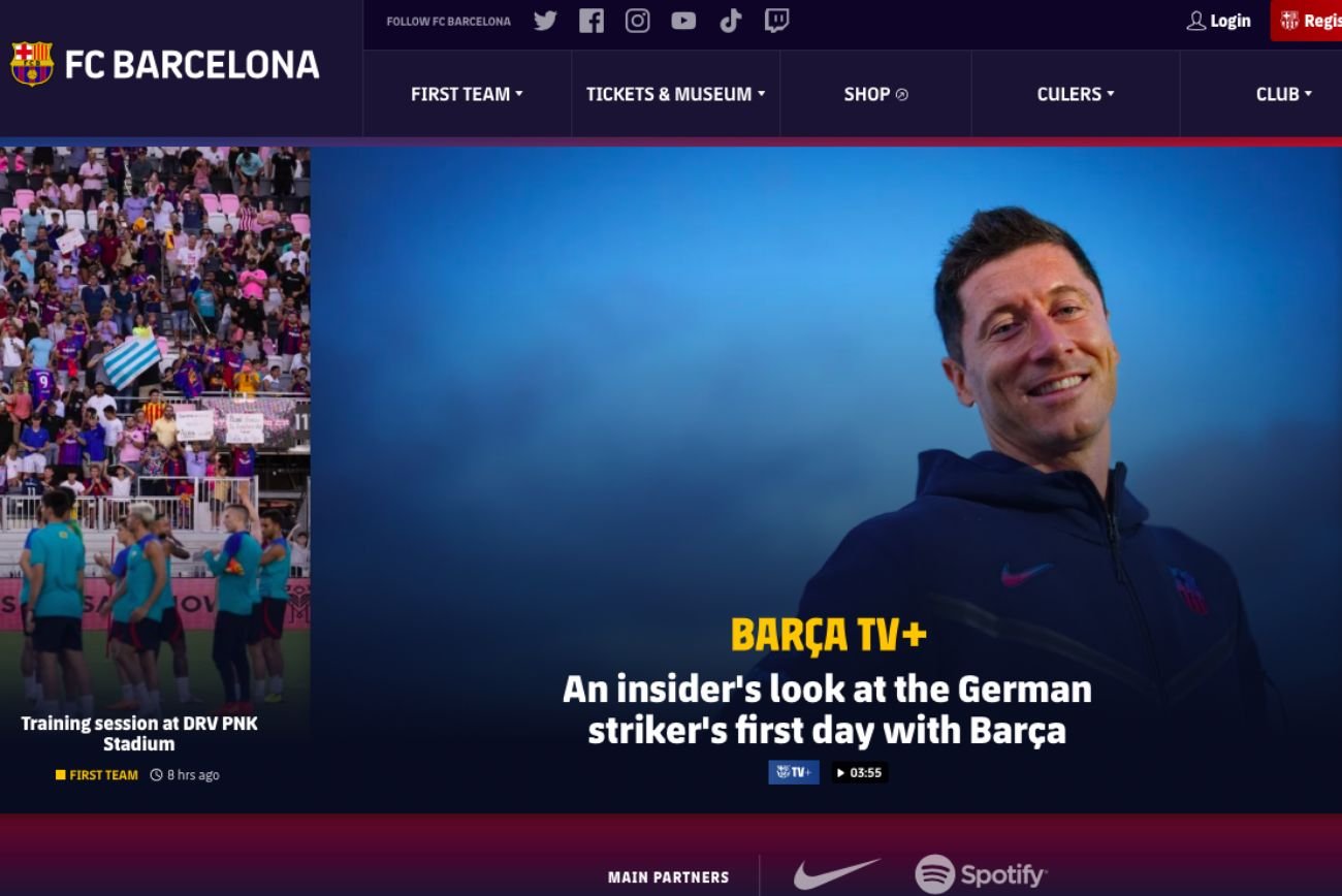 "Niemiecki napastnik". Kompromitacja Barcelony, nie wiedzą nawet skąd jest Robert Lewandowski