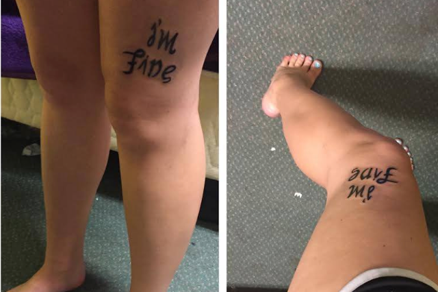 Tatuaż, który zwraca uwagę na problem depresji