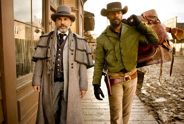 Dr Schultz (Christoph Waltz) i Django (Jamie Foxx)