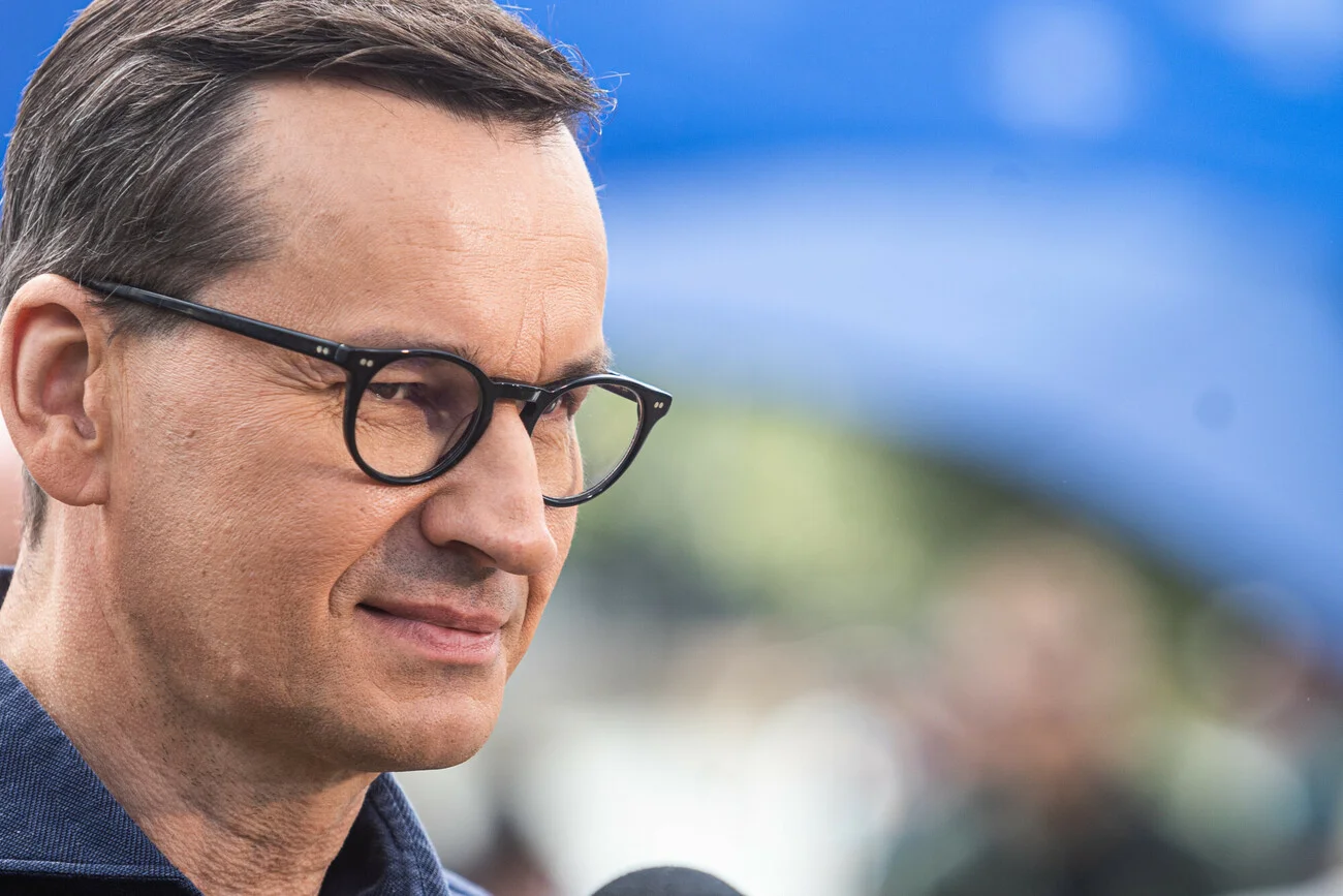 Premier Mateusz Morawiecki spotkał się z prezydentem Litwy Gitanasem Nausedą.