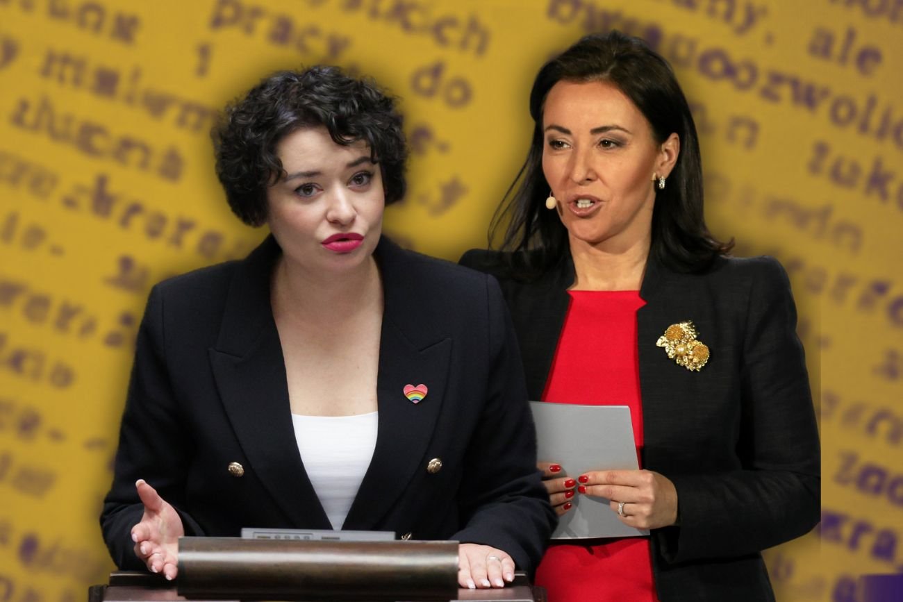 Жуковская столкнулась с Высоцкой-Шнепф из TVP. «Что вам дает закон?»