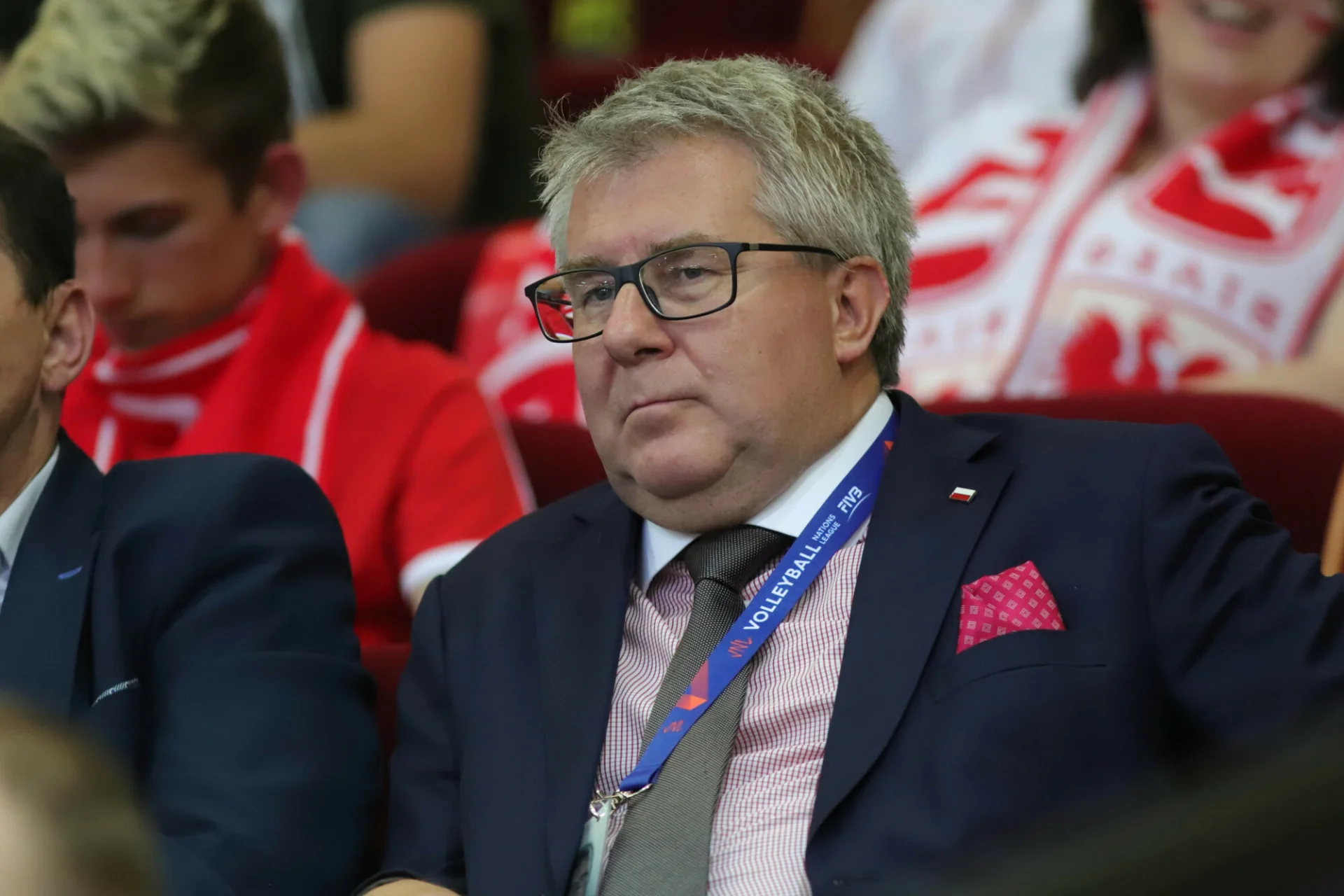 Nie na takie powitanie polskich fanów liczył Ryszard Czarnecki, Spodek go wygwizdał