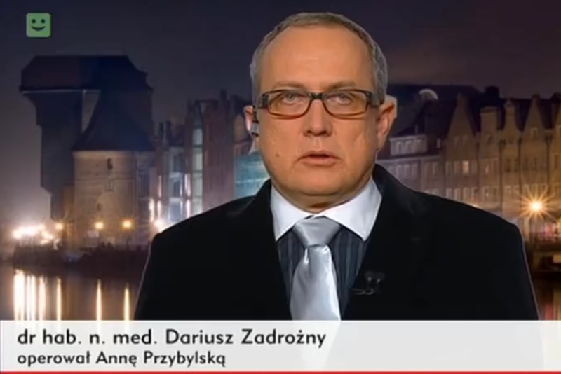 Doktor Zadrożny podzielił się historią swojej pacjentki na wizji.