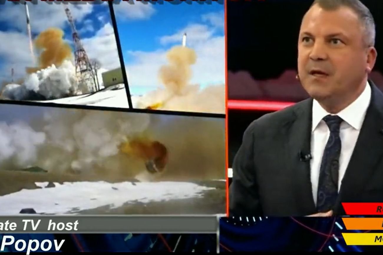 Na kanale Rossija 1 propagandyści Kremla spierali się o to, jaki rezultat przyniosłoby wykorzystanie w Ukrainie broni nuklearnej.