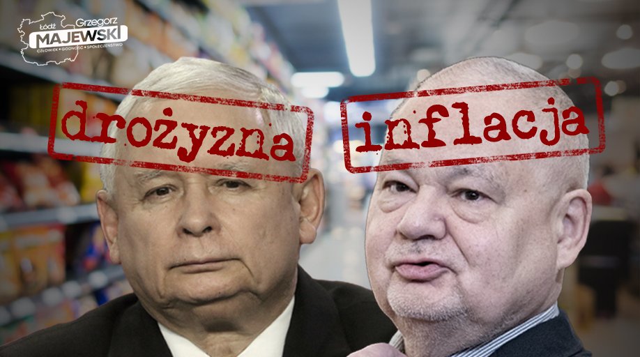 Jarosław Kaczyński i Adam Glapiński - stemplowane