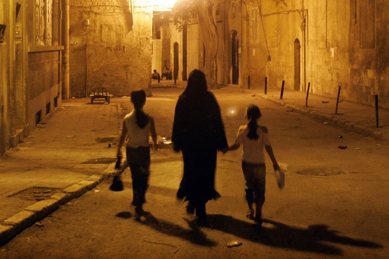 Aleppo w 2008 roku, kiedy życie w mieście było jeszcze względnie normalne