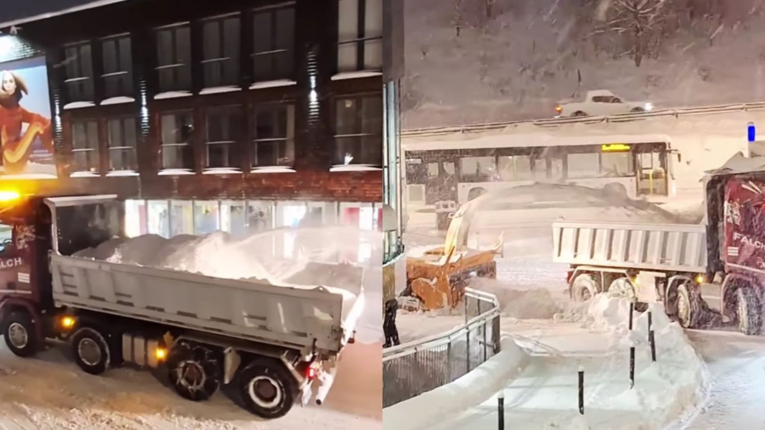 Odśnieżania ktoś tu mógłby się od nich nauczyć. Nagrano, jak to robią Austriacy