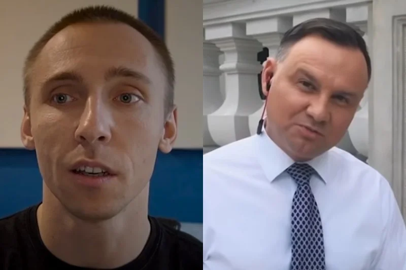 Raper Zeus nominował Andrzeja Dudę do wyzwania Hot16Challenge.