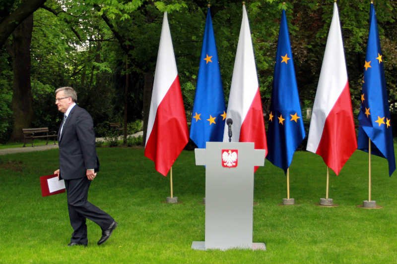 Sprawdziliśmy jak wyglądała aktywność Bronisława Komorowskiego ws. JOW-ów.