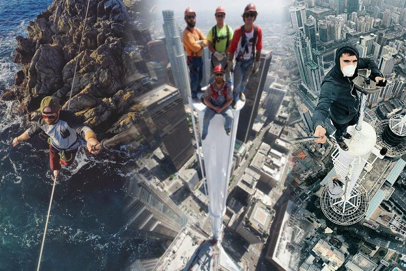 "Ostateczne selfie" polega na zrobieniu sobie zdjęcia z ekstremalnej sytuacji. Im bardziej ryzykowne ujęcie tym lepiej. okolicznościach.