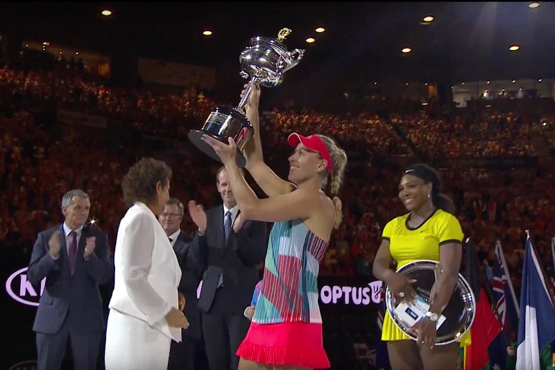 Angelique Kerber wygrała Australian Open. W finale pokonała utytułowaną Serenę Williams.