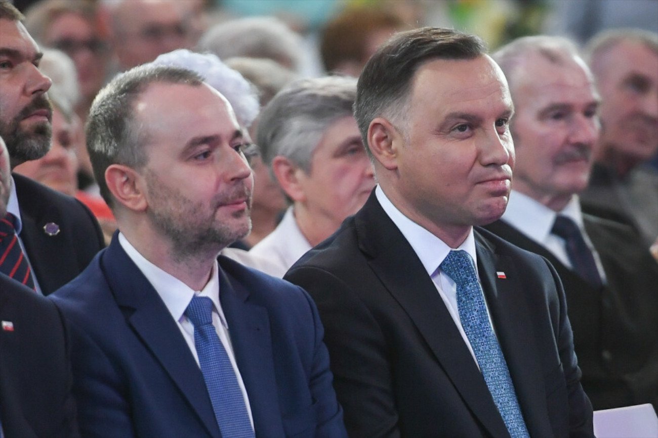 Paweł Mucha i Andrzej Duda