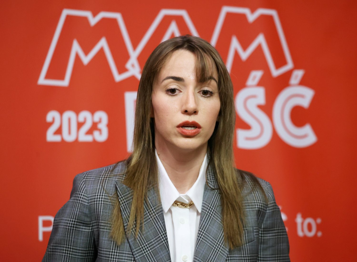 Marianna Schreiber zaprzecza, że to ona wysłała wiadomość do Karoliny Piaseckiej