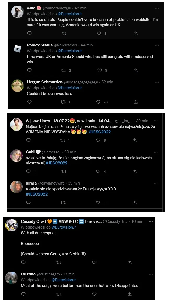 eurowizja junior 2022 francja lissandro opinie reakcje eurowizja junior 2022 francja lissandro opinie reakcje