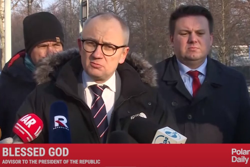 W Telewizji Republika przetłumaczono imię i nazwiska Błażeja Pobożego