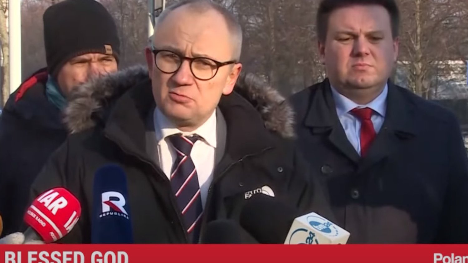 W Telewizji Republika przetłumaczono imię i nazwiska Błażeja Pobożego