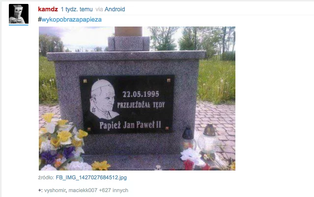 Przykład "jarmarcznego kultu"