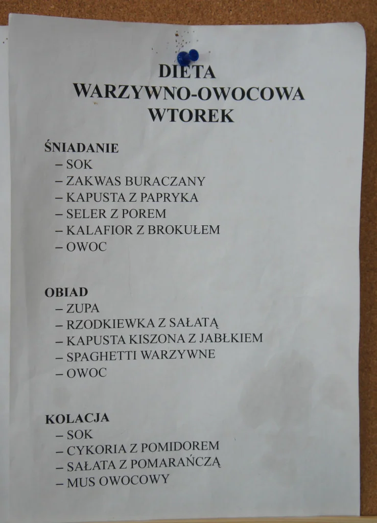 Przykładowe Menu