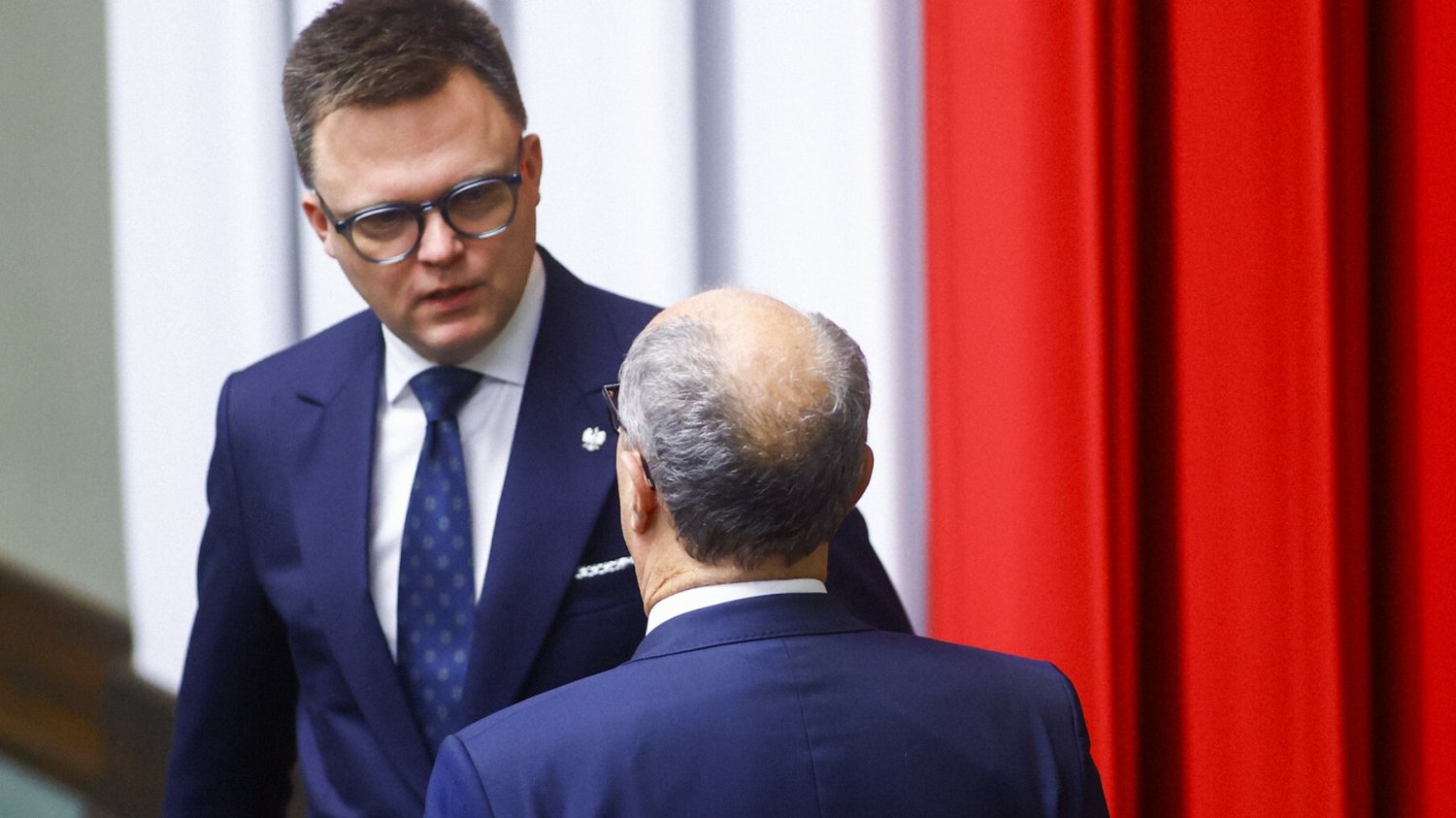 "Zachowałbym trochę ostrożności". Hołownia uderza w Lewicę i Czarzastego