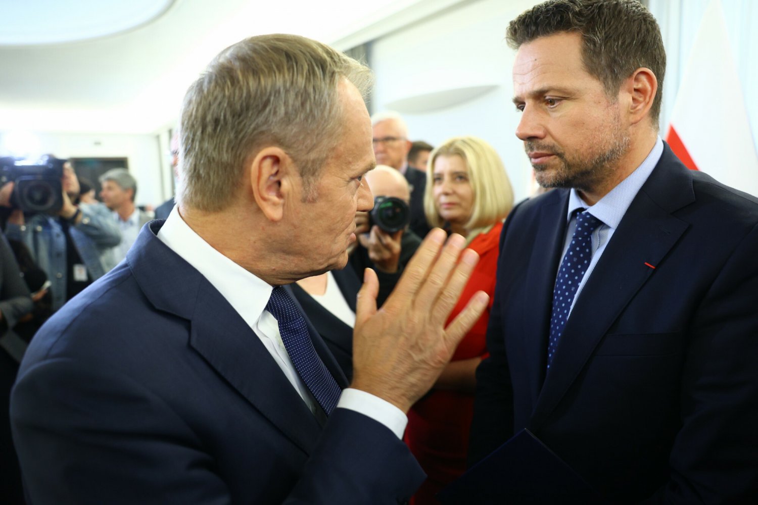 Relacja Tusk-Trzaskowski - jak dogadują się liderzy PO?