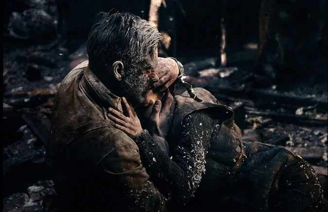 Kadr z filmu "Stalingrad".
