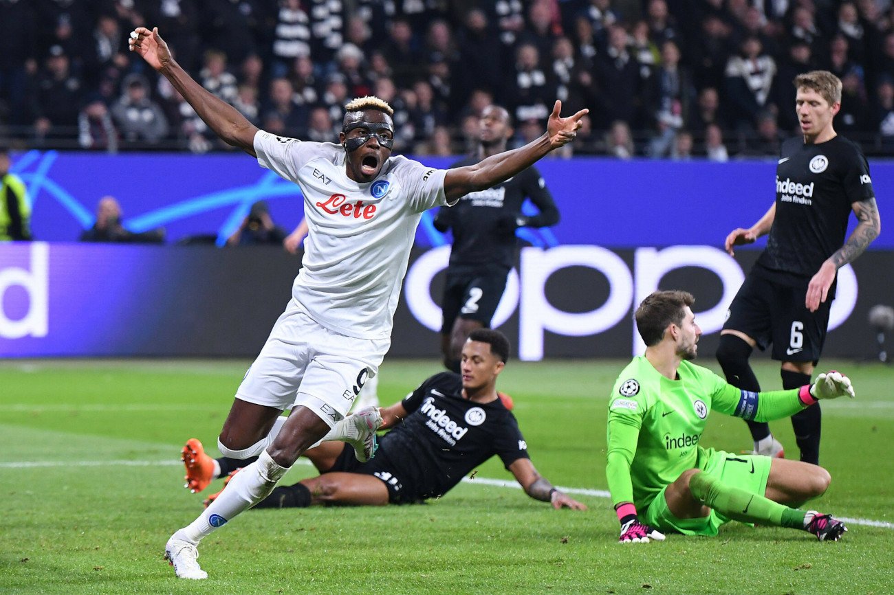 Victor Osimhen potwierdził, że jest w kapitalnej formie. SSC Napoli jest przed rewanżem w komfortowym położeniu.