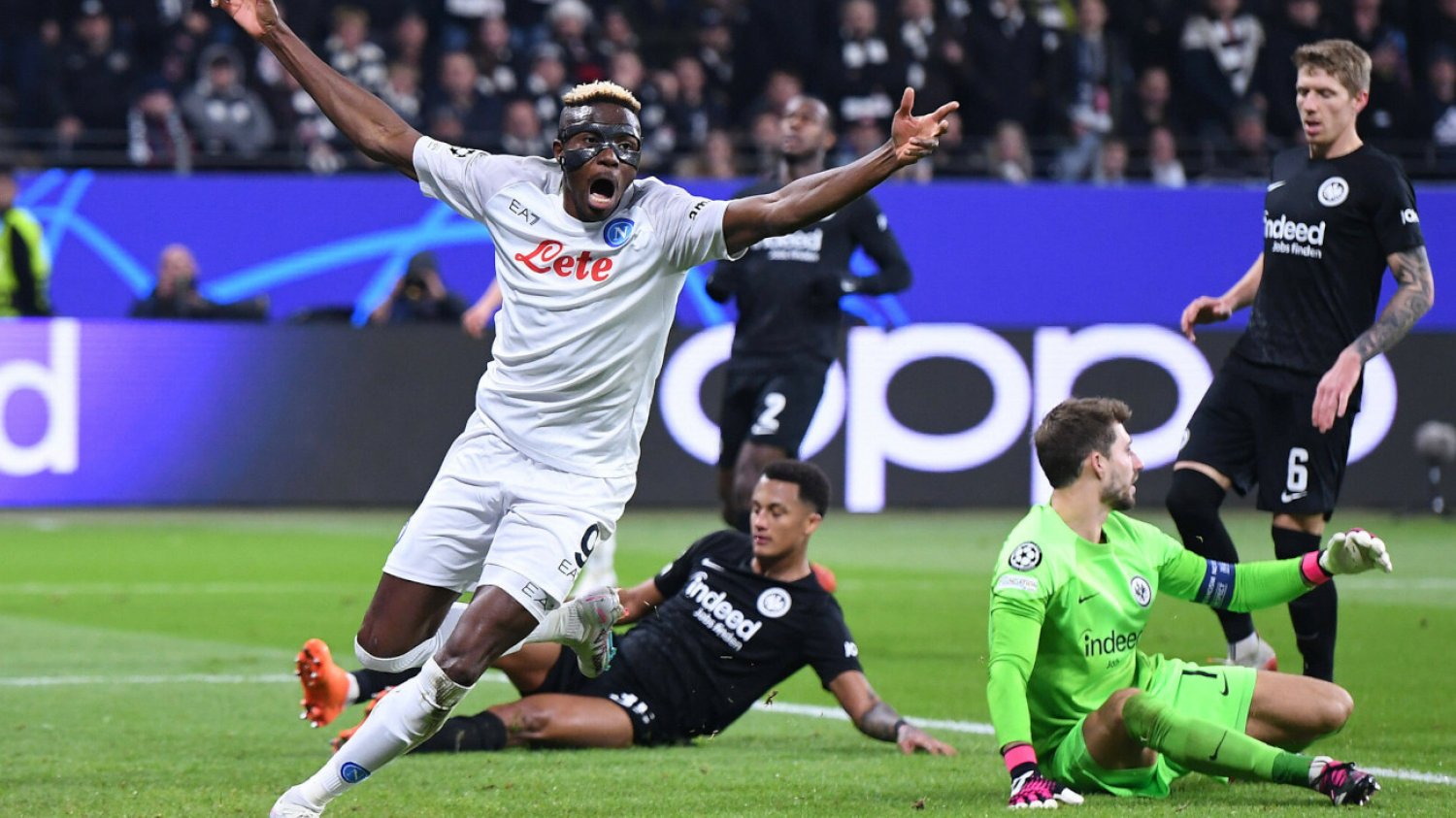 Victor Osimhen potwierdził, że jest w kapitalnej formie. SSC Napoli jest przed rewanżem w komfortowym położeniu.