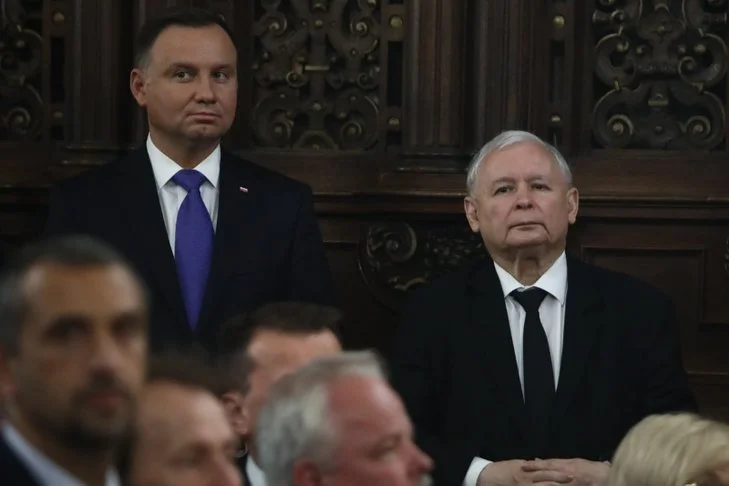 Spotkanie Dudy i Kaczyńskiego miało trwać tylko 11 minut.