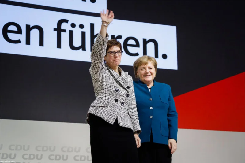 Nową szefową CDU została Annegret Kramp-Karrenbauer.