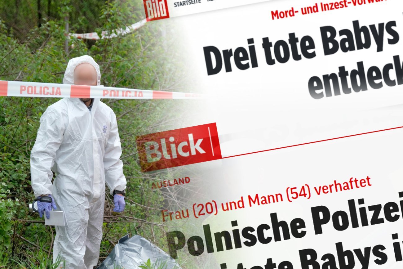 Zbrodnia we wsi Czerniki pod Kościeżyną w mediach niemieckich, austriackich i szwajcarskich.