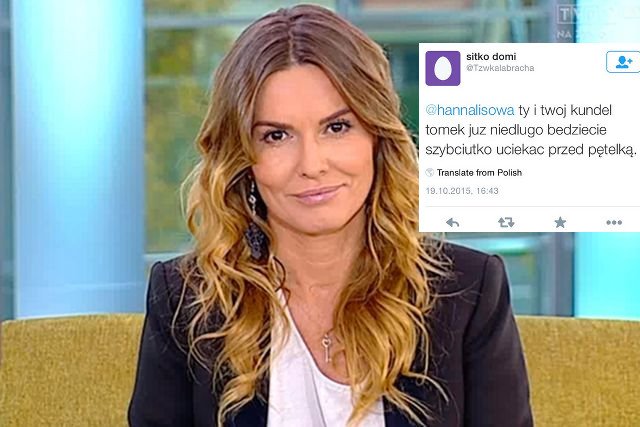 Hanna Lis pokazuje kolejne groźby, jakie dostała jej rodzina.