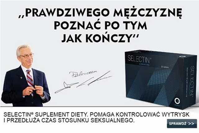 Lew-Starowicz reklamuje suplement na kontrolowanie wytrysku. Prezes Naczelnej Rady Lekarskiej skieruje kontrowersyjną sprawę do rzecznika odpowiedzialności zawodowej.