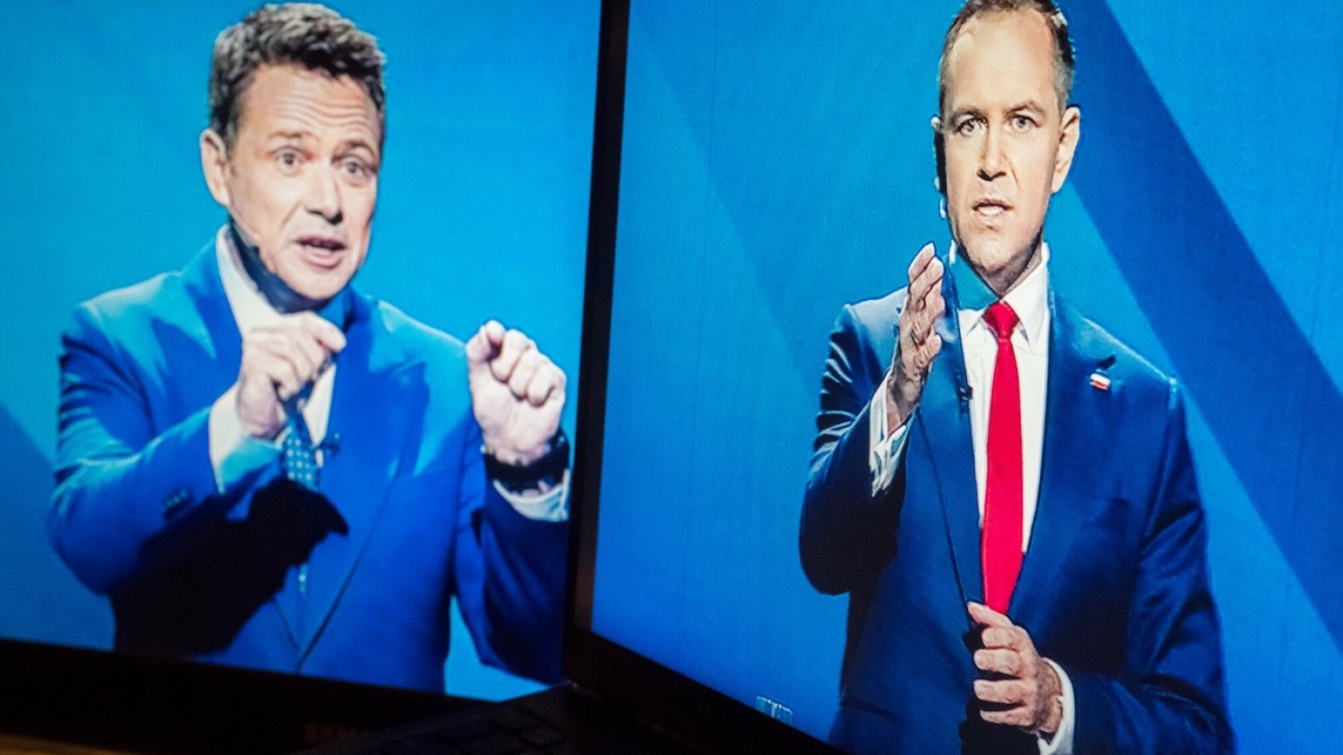 Rafał Trzaskowski i Karol Nawrocki