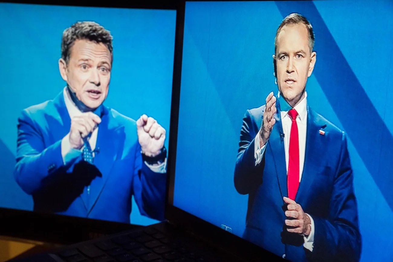 Rafał Trzaskowski i Karol Nawrocki