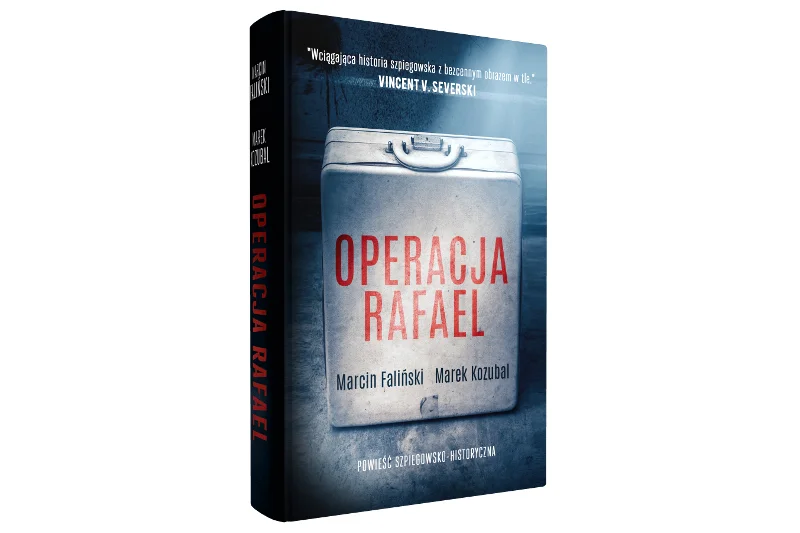 Książka "Operacja Rafael" dostępna jest w księgarniach od 16 października 2019 r.