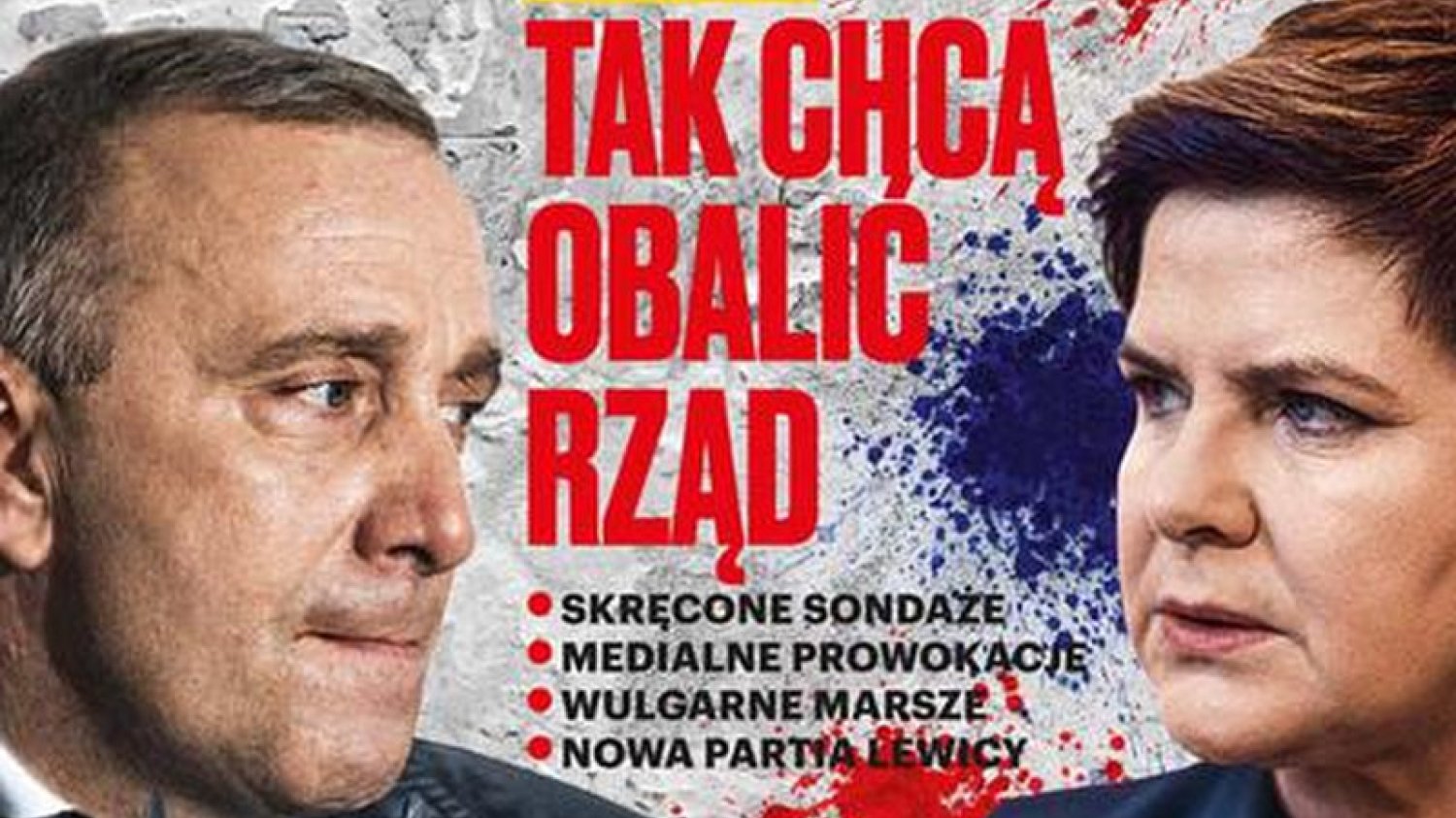 Okładkowy temat najnowszego wydania tygodnika "wSieci" ostrzega przed opozycją