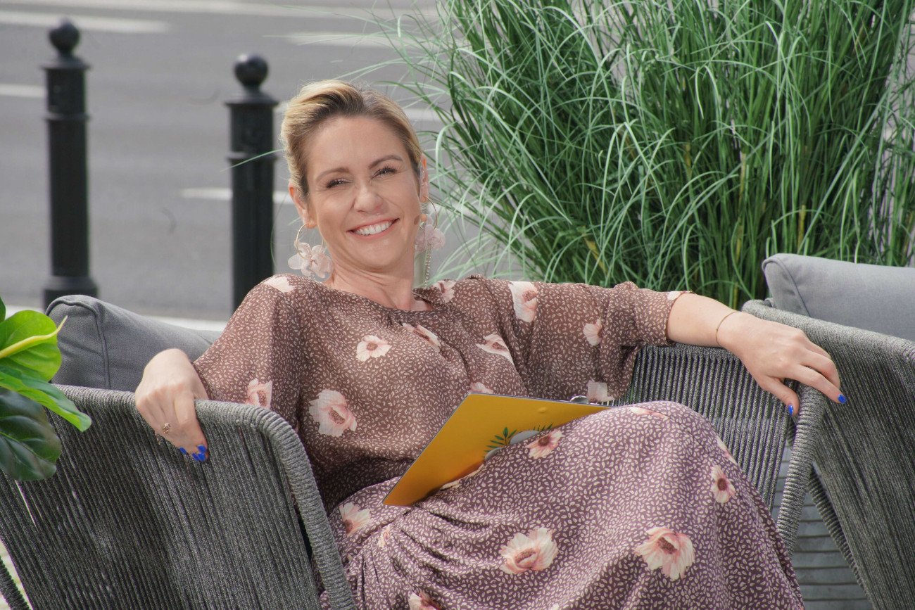 Małgorzata Ohme złamała obcas tuż przed wejściem na wizję.