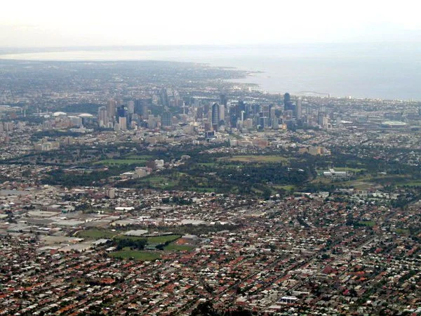Urban sprawl na przykładzie australijskiego Melbourne