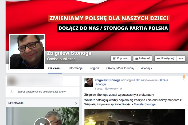 Zbigniew Stonoga został zatrzymany w sprawie ujawnienia akt ze śledztwa ws. afery podsłuchowej