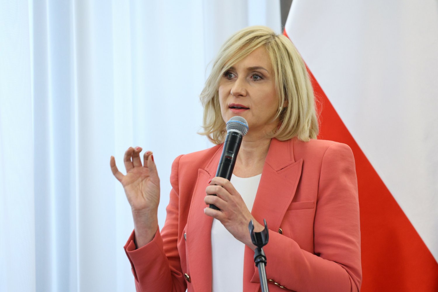 Posłanka PSL Urszula Pasławska.