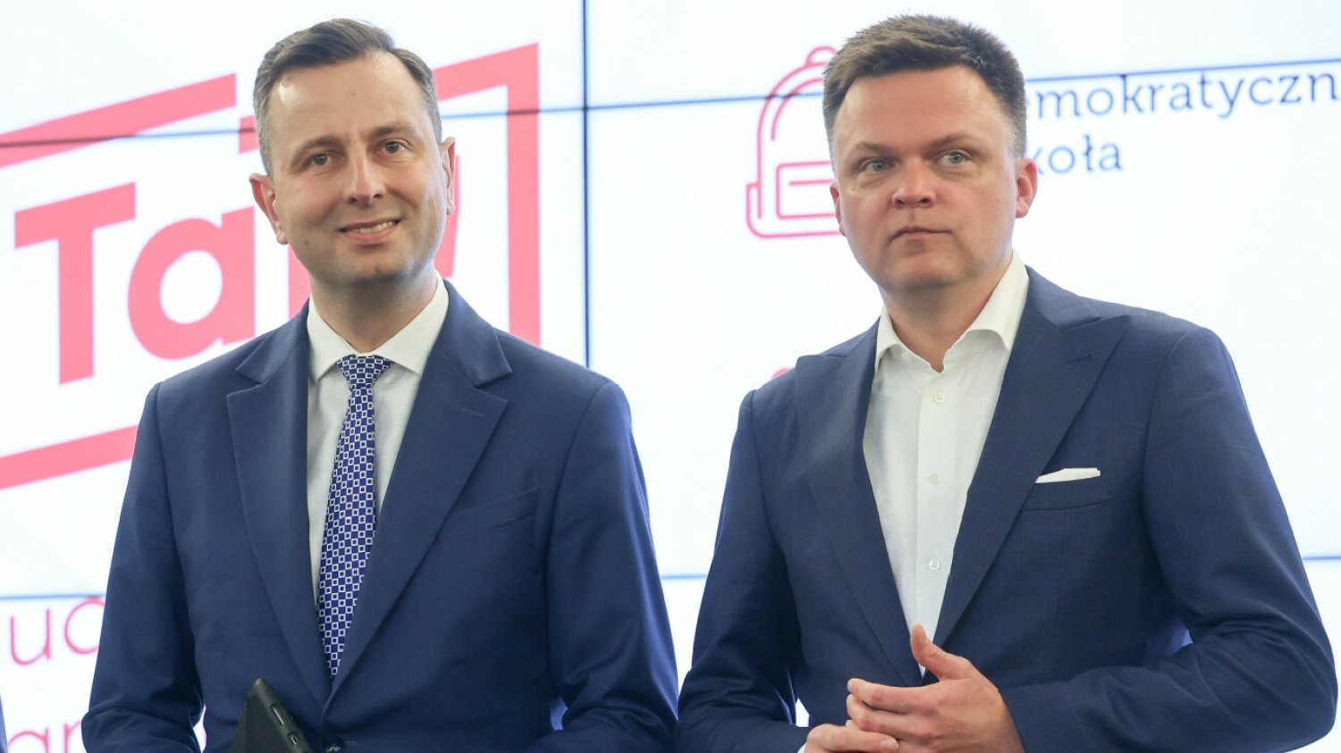 Szymon Hołownia i Władysław Kosiniak-Kamysz. Rzucą rękawicę Tuskowi?
