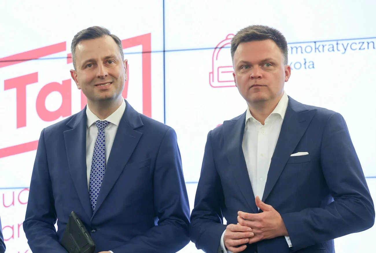 Szymon Hołownia i Władysław Kosiniak-Kamysz. Rzucą rękawicę Tuskowi?
