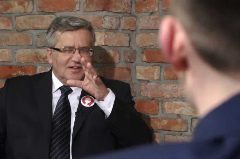 Bronisław Komorowski w AMA z dziennikarzami Grupy naTemat.